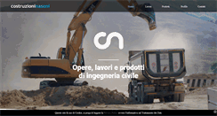 Desktop Screenshot of costruzioninasoni.it